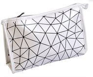 Kosmetická taška Diamonf XL, stříbrná - Make-up Bag