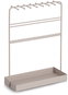 Jewellery Stand ZELLER Stojan na šperky kovový, šedý 24 × 10 × 33 cm - Stojan na šperky