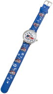 QKIDS Dětské analogové hodinky - Hasičské auto - Children's Watch