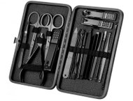 Verk 27610 Sada na manikúru 18-dílná v pouzdře, černá - Manicure Set