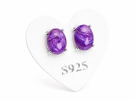 Colektio Čaroit náušnice ovál (Ag 925/1000, 0,29 g) - Earrings