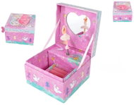Mikro Trading Šperkovnice 16,5 cm na natažení s tančící baletkou se zvukem - Jewellery Box