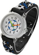 QKIDS Analogové hodinky - Fotbalový míč - Children's Watch