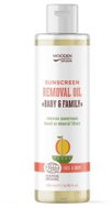 Wooden Spoon Organic Shower Oil for SPF Cream Removal Mango Baby & Family 200ml - After Sun Milk