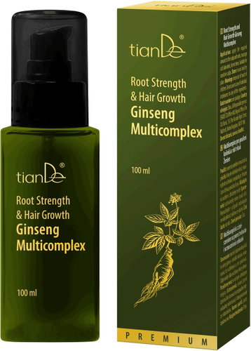 TianDe Multikomplex pro posílení kořínků a růst vlasů Ženšen 100 ml - Hair Serum - Main image