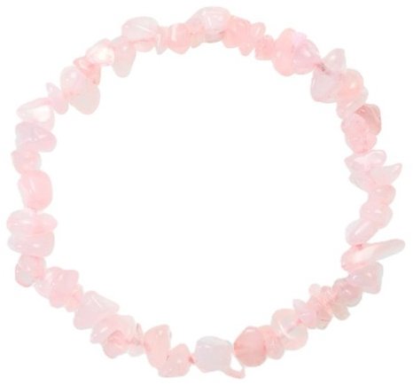 Colektio Chipped Rose Quartz Bracelet - Bracelet - Main image