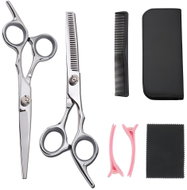RETOO Kadeřnická sada XXL profesionální nůžky a efilační nůžky na vlasy a vousy 7 ks - Hairdressing Set
