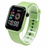 Leventi Digital Watch LED Green, Sport Style - Children's Watch