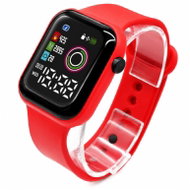 LEVENTI Children's Digital LED Watch Red – Sports Style - Children's Watch