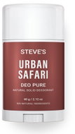STEVE'S Natural Solid DEO PURE - Urban Safari - Deodorant