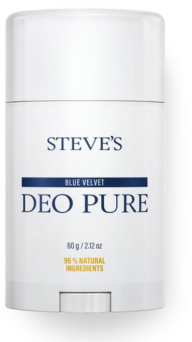 STEVE'S Natural Solid DEO PURE – Blue Velvet Main image STEVE'S Natural Solid DEO PURE – Blue Velvet - Deodorant - Main image