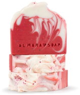 Almara Soap Designové ručně vyrobené mýdlo s vůní jahod - Strawberry & Cream, 100 g - Bar Soap