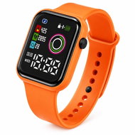 Leventi Digital LED Watch, Sporty Style, Orange - Children's Watch