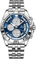 Leventi POEDAGAR 695 Quartz, silver and blue - Watch