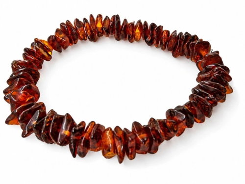 Colektio Dark Tumbled Amber children's bracelet - Bracelet - Main image