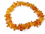 Colektio light tumbled amber bracelet - Bracelet