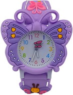 QKIDS Flying butterfly watch, purple - Children's Watch