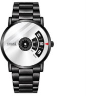Leventi ORUSS MSY065, black metal strap - Watch