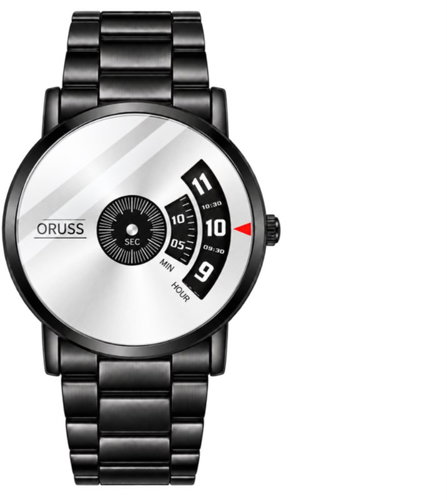 Leventi ORUSS MSY065, black metal strap - Watch - Main image