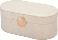 H&L Jewellery box with mirror 25cm, white - Jewellery Box
