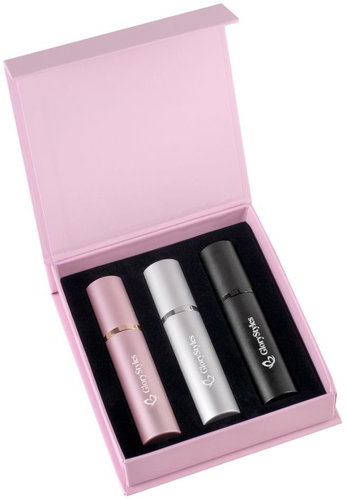 GloryStyles Set of 3 travel perfume atomisers - Refillable Perfume Atomiser - Main image