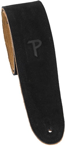 PERRIS LEATHERS 202 Soft Suede Black - Guitar Strap - Main image