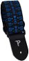 PERRIS LEATHERS 289 Poly Pro Black And Blue Hootenanny - Guitar Strap