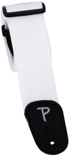 PERRIS LEATHERS 1811 Poly Pro White - Guitar Strap - Main image