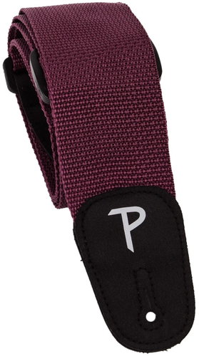 PERRIS LEATHERS 1819 Poly Pro Burgundy - Guitar Strap - Main image