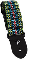 PERRIS LEATHERS 285 Poly Pro Blue And Yellow Hootenanny - Gitár heveder