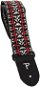 PERRIS LEATHERS 287 Poly Pro Red And White Hootenanny - Gitarrengurt