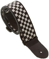 PERRIS LEATHERS 591 White-Black Checkers - Guitar Strap