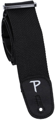 PERRISLEATHERS 1807 Poly Pro, Black - Guitar Strap - Main image