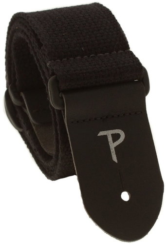 PERRISLEATHERS 1680 Basic Cotton, Black - Guitar Strap - Main image