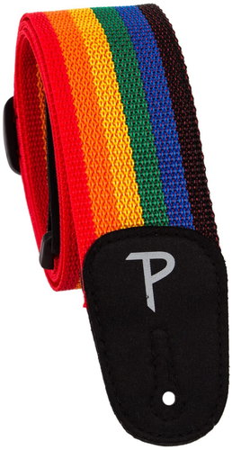 PERRIS LEATHERS 1816 Poly Pro Rainbow - Guitar Strap - Main image