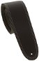 PERRISLEATHERS 175 Double Stitched Leather, Black - Guitar Strap