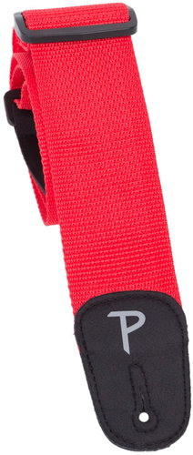 PERRISLEATHERS 1809 Poly Pro, Red - Guitar Strap - Main image