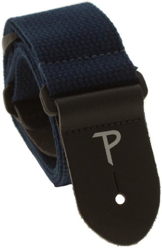 PERRIS LEATHERS 1681 Basic Cotton Navy Blue - Guitar Strap - Main image