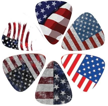 PERRIS LEATHERS USA Flag Picks - Plectrum - Main image