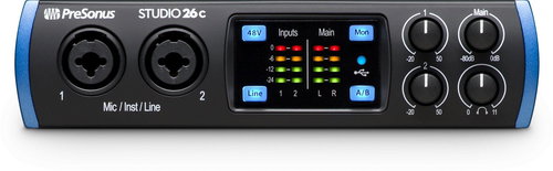 Presonus Studio 26c - External Sound Card  - Main image