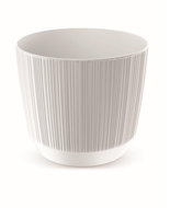 PROSPERPLAST Květináč RYFO bílý 12,6 cm - Květináč