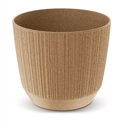 PROSPERPLAST Květináč RYFO ECO WOOD naturo 16,8 cm - Květináč - Main image