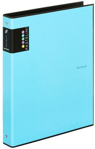 PASTELINI Vierring-Ordner, A4, 4 cm, blau - Ordner - Hauptbild