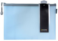 KARTON P+P Pastelini envelope with zipper A4 blue - Document Folder