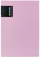 KARTON P+P Pastelini record book A4 96 sheets, laminated mat, pink - Journal
