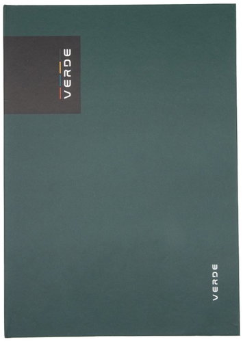 KARTON P+P Verde A4 96 lap, zöld - Notesz - Fő fotó