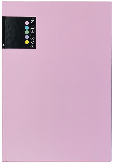 Karton P+P PASTELINi Jegyzetkönyv, A5, 96 lapos, matt laminált, rózsaszín