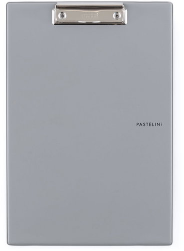 KARTON P+P Pastelini A4 Kunststoff grau - Klemmmappe - Hauptbild