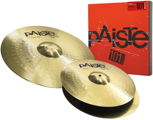 Paiste 101 Brass Essential Set 14/18 - Cymbal - Main image