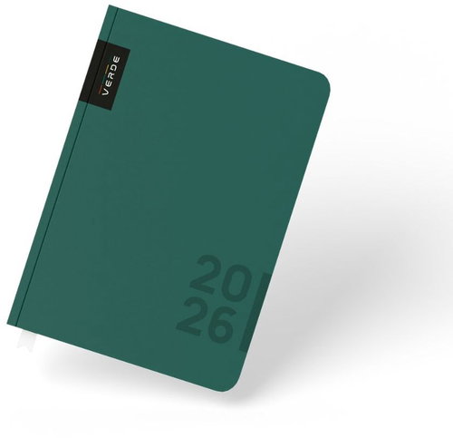 Karton P+P VERDE A5, heti 2026, zöld - Határidőnapló - Fő fotó